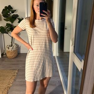 Universal Thread striped tee shirt dress, size S
